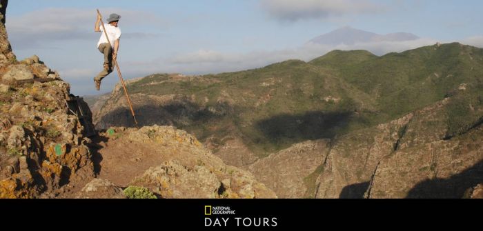 Neu auf hoher See: AIDA kooperiert mit National Geographic für nachhaltige (Foto: Teneriffa - Teno Alto Teneriffas Last Shepherd Stronghold. Copyright: NGS/AIDA Cruises)